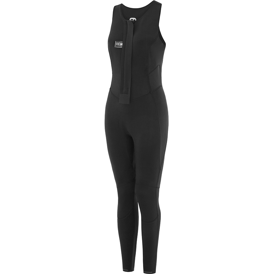 2025 Nyord Womens Tempus 2/2mm Front Zip Long Jane Wetsuit N04BA00012 - Black